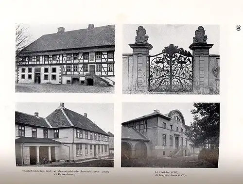 Niedersachsen Harz Kunst Architektur Denkmal Topografie Kreis Goslar 1937