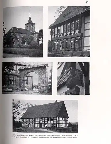 Niedersachsen Harz Kunst Architektur Denkmal Topografie Kreis Goslar 1937
