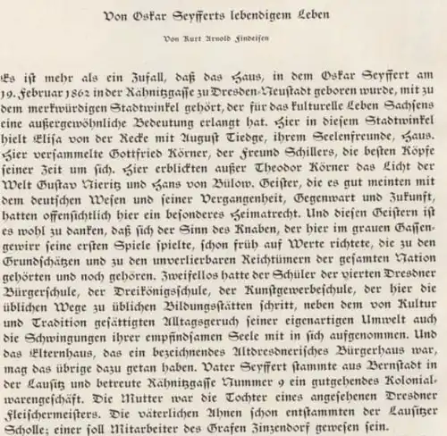 Sachsen Dresden Heimat Volkskunde Museum Sammlung Oskar Seyffert 1940