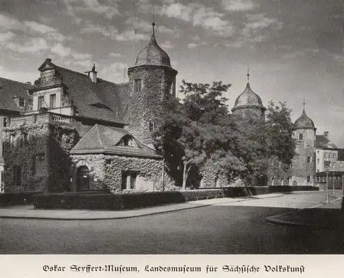 Sachsen Dresden Heimat Volkskunde Museum Sammlung Oskar Seyffert 1940