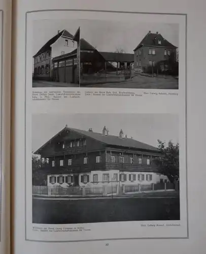 Hessen Kassel Wetterau Odenwald Hausbau Bauwesen auf dem Dorf Dari Verlag 1927