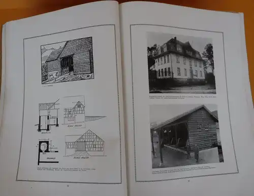 Hessen Kassel Wetterau Odenwald Hausbau Bauwesen auf dem Dorf Dari Verlag 1927