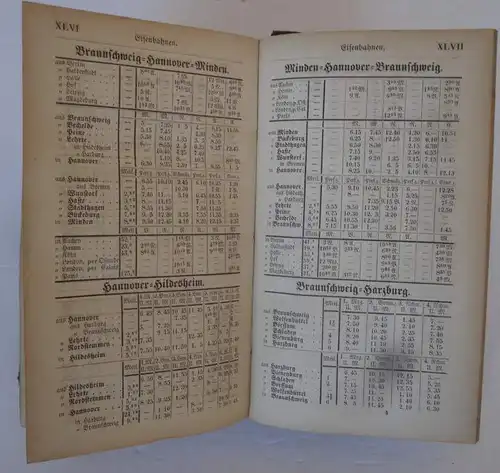 Königreich Hannover Adel Militär Verwaltung Ämter Güter Post Handbuch 1856