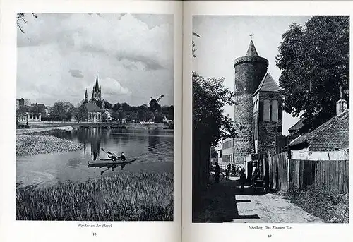 Brandenburg Wittstock Gransee Prenzlau Potsdam Havel Foto Bildband 1964