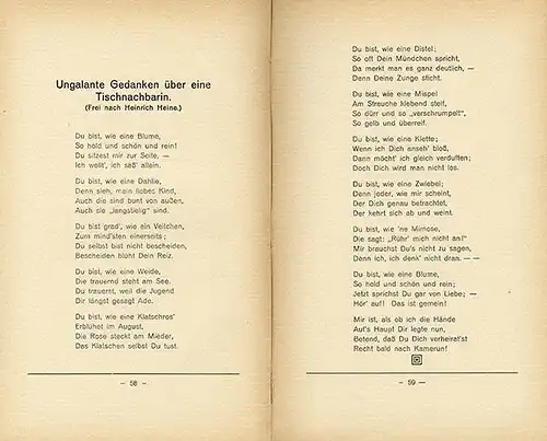 Rhein Hessen Mainz Humor Verse Kaberett Gedichte Mundart Fritz Fischer 1912