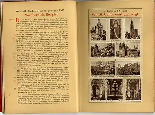 Kirche Religion Geschichte Bonifatius Verein Heilige Sammelbilder Album 1929