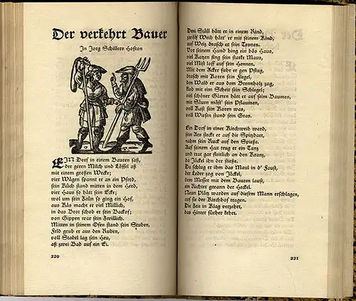 Literatur Mittelalter Nürnberg Hans Sachs Gedichte Liebhaber Ausgabe Insel 1922