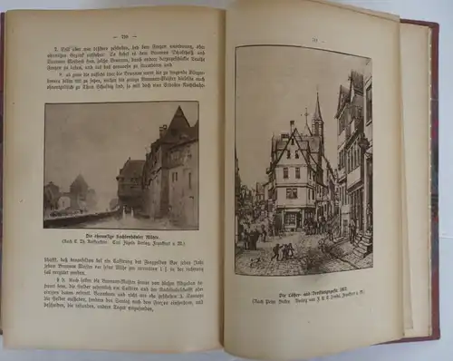 Hessen Wasser Frankfurt Frankfurter Stadt Brunnen Standorte Geschichte 1921