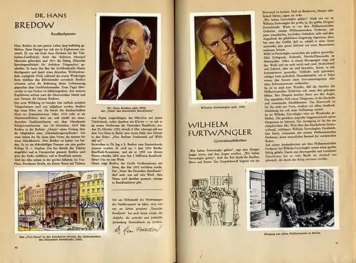 Berlin Stadt Geschichte berühmte Berliner Magarine Sammelbilder Album 1955