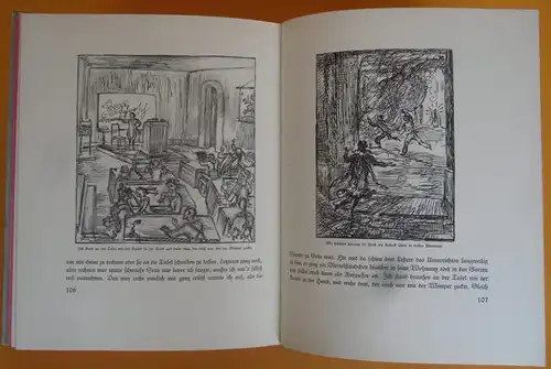 Altes Kinderbuch Kinderjahre Kunst Grafik Expressionismus Walo von May 1927