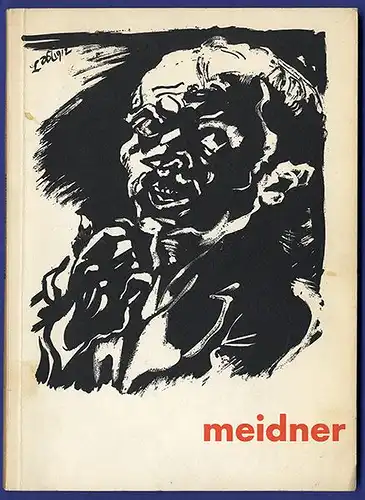 Kunst Malerei Expressionismus Ludwig Meidner Ausstellung Katalog 1964