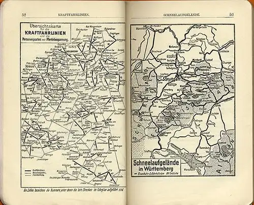 Württemberg Schwaben Hohenzollern Neckar Hohenlohe Schwaben Allgäu Führer 1926