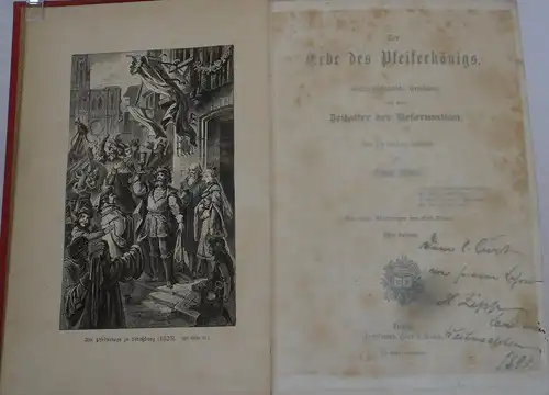 Literatur Elsass Mittelalter Luther Reformation Jugendbuch Oskar Höcker 1899 
