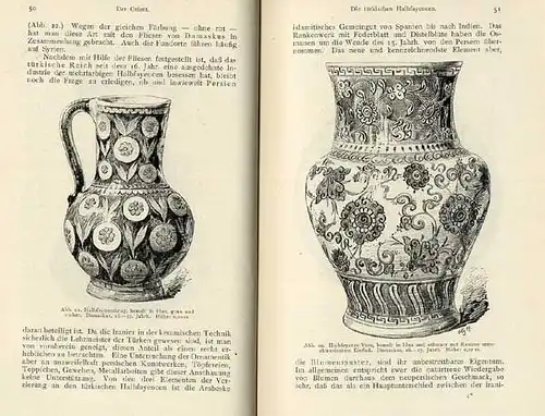 Altes Handwerk Steingut Majolika Faycene Geschichte Handbuch Museum Berlin 1907