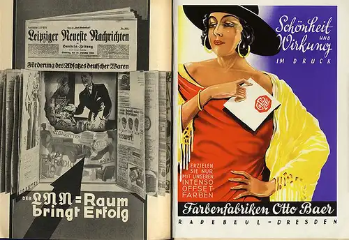 Die Reklame Zeitschrift Dezember 1933 Thema Die Deutsche Werbung Kunst Grafik