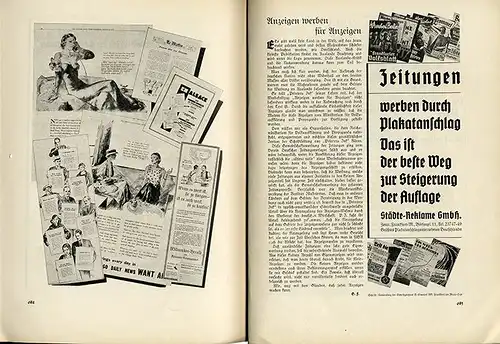 Die Reklame Zeitschrift Dezember 1933 Thema Die Deutsche Werbung Kunst Grafik