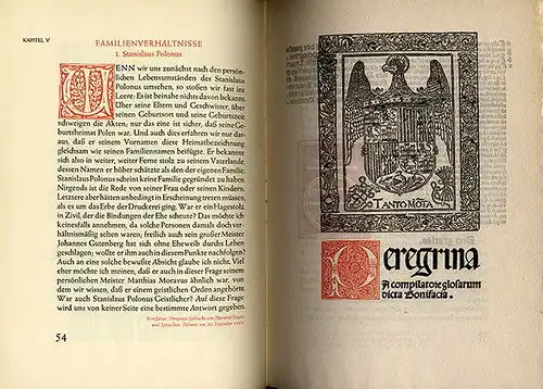 Buchkunst Mittelalter Stanislaus Polonus ein polnischer Buchdrucker in Spanien 