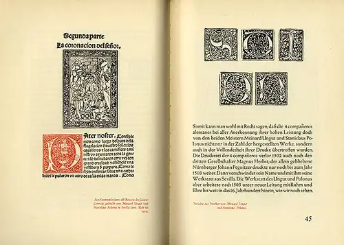 Buchkunst Mittelalter Stanislaus Polonus ein polnischer Buchdrucker in Spanien