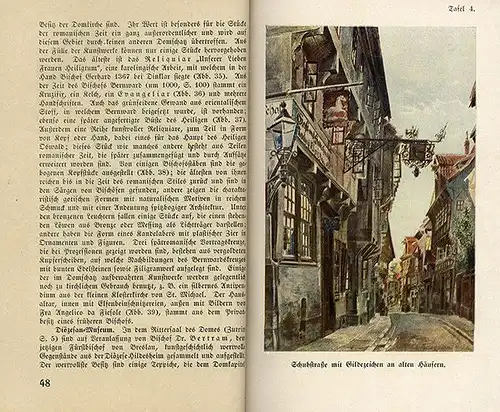 Niedersachsen Harz Hildesheim Stadt Geschichte Verkehr Reklame Reiseführer 1923