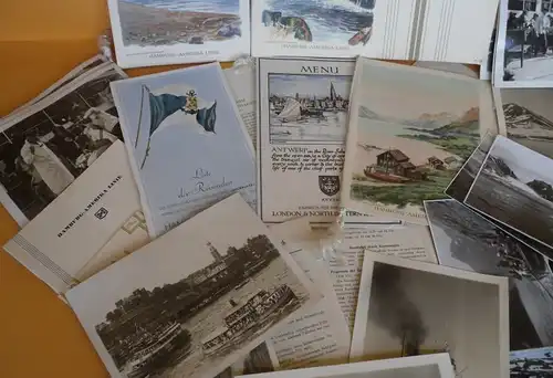 HAPAG Hamburg Amerika Linie Dampfer Milwaukee Norwegen Kreuzfahrt Konvolut 1935 