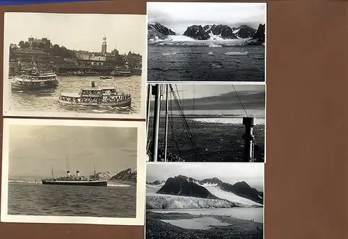 HAPAG Hamburg Amerika Linie Dampfer Milwaukee Norwegen Kreuzfahrt Konvolut 1935 