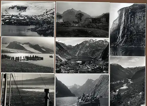 HAPAG Hamburg Amerika Linie Dampfer Milwaukee Norwegen Kreuzfahrt Konvolut 1935 
