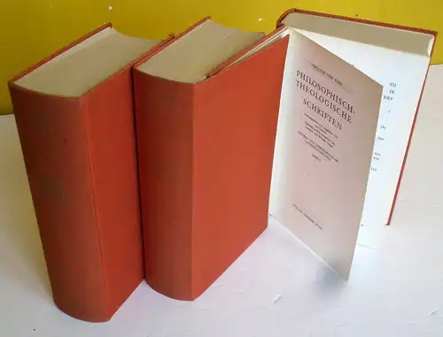 Mittelalter Theologie Philosophie Mystik Nikolaus von Kues Werke 3 Bände 1966