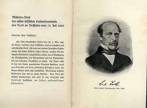 Hessen Landwirtschaft 50 Jahre Raiffeisen Genossenschaft Banken Festschrift 1932