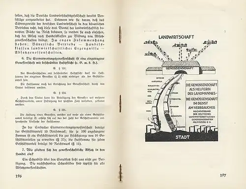 Hessen Landwirtschaft 50 Jahre Raiffeisen Genossenschaft Banken Festschrift 1932