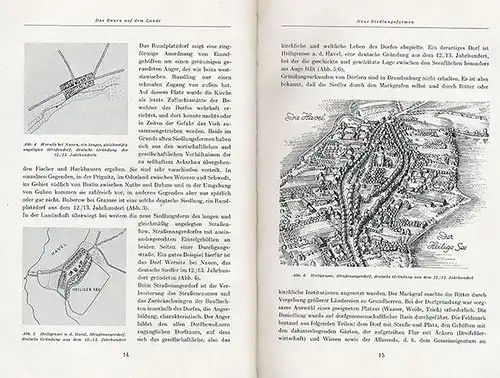 Berlin Brandenburg Architektur Baukunst Burgen Kirchen Denkmal Topografie 1955