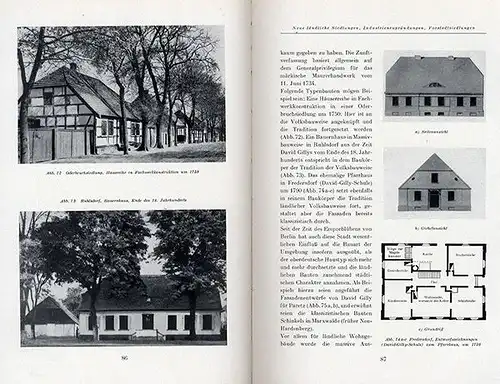 Berlin Brandenburg Architektur Baukunst Burgen Kirchen Denkmal Topografie 1955