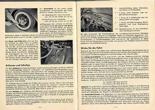 Auto Oldtimer Technik Opel Rekord Betrieb Pflege Bedienung Buch 1960