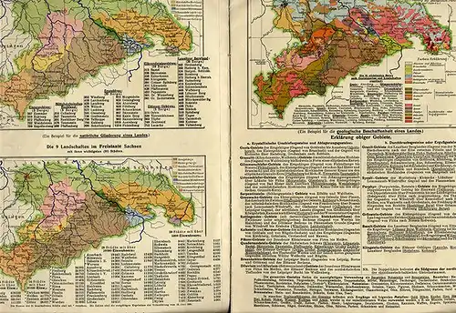 Dresden Sachsen Atlas Politik Geschichte Geografie Wirtschaft Schule 1928