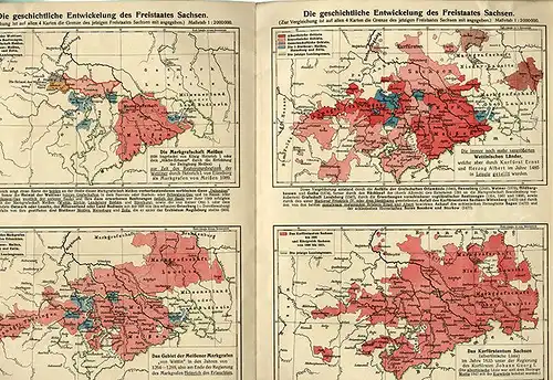 Dresden Sachsen Atlas Politik Geschichte Geografie Wirtschaft Schule 1928
