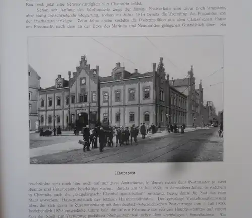  Sachsen Kaiserreich Chemnitz Stadt Geschichte Wirtschaft Schulen Denkmäler 1999
