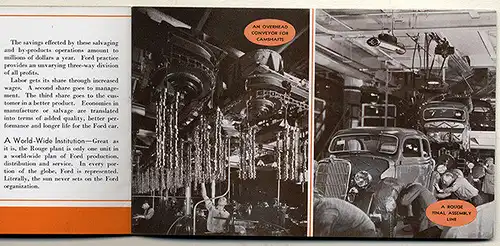  Ford Automobil Produktion Werke Niederlassungen weltweit Werbung Reklame 1935 
