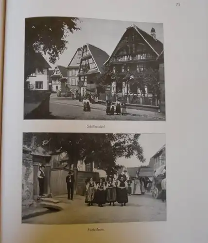 Elsass Straßburg Colmar Kaysersberg Westhofen Kirweiler Tann Foto Bildband 1910