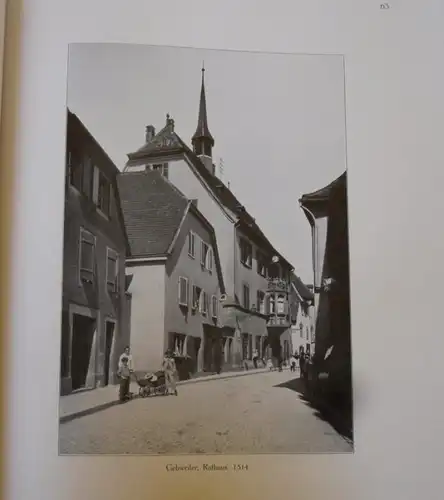 Elsass Straßburg Colmar Kaysersberg Westhofen Kirweiler Tann Foto Bildband 1910