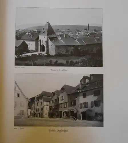 Elsass Straßburg Colmar Kaysersberg Westhofen Kirweiler Tann Foto Bildband 1910