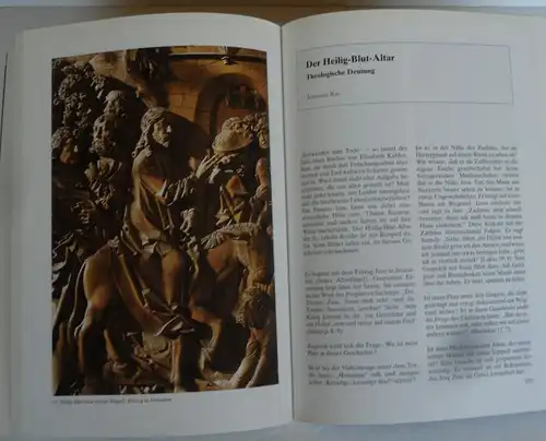 Bayern Rothenburg Tauber St.Jacob Kirche Architektur Geschichte Festschrift 1985