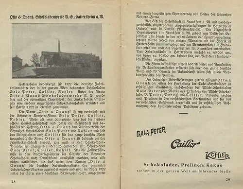 Hessen Frankfurt Höchst Vororte Stadt Geschichte Verkehr Wirtschaft Buch 1927