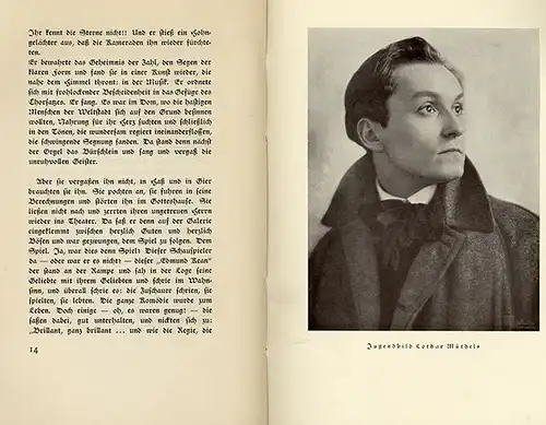 Kino Film Theater UFA Schauspieler Regisseur Lothar Müthel Buch 1934 