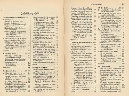 Bayern Franken Kunst Kultur Geschichte Volkskunde des Bamberger Raumes 1932