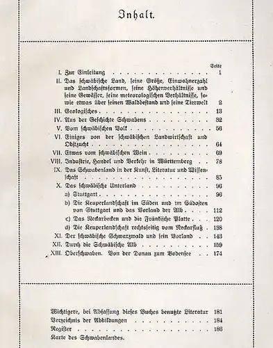 Württemberg Schwaben Stuttgart Ulm Isny Tübingen Urach Enz Hegau Buch 1925