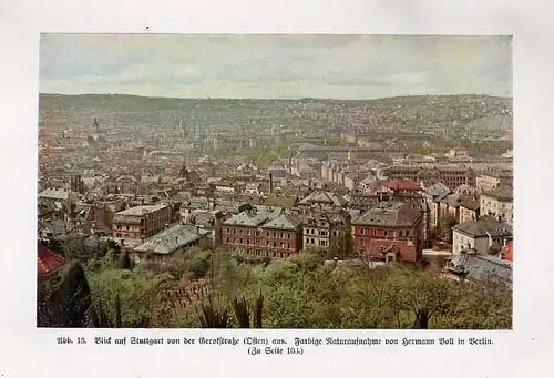 Württemberg Schwaben Stuttgart Ulm Isny Tübingen Urach Enz Hegau Buch 1925