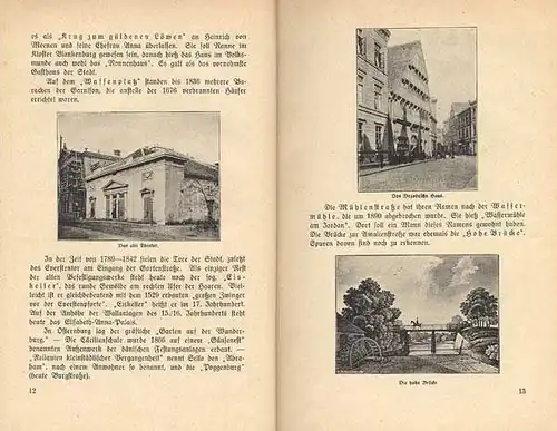 Niedersachsen Nordsee Oldenburg Stadt Geschichte Heimatwoche Festschrift 1924