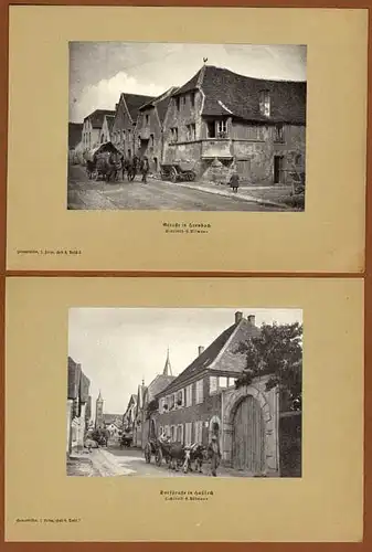 Rhein Pfalz Weinstraße Gollheim Geinsheim Ilbesheim St. Martin Foto Mappe 1921