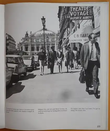 Frankreich Ein Sommertag in Paris ein fotografisches Bilderbuch von 1966