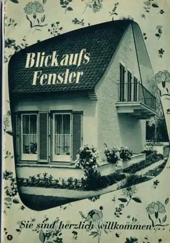 Werbung Reklame Aschaffenburg Möbel Schwind Wohnung Gardinen Werbeheft 1962