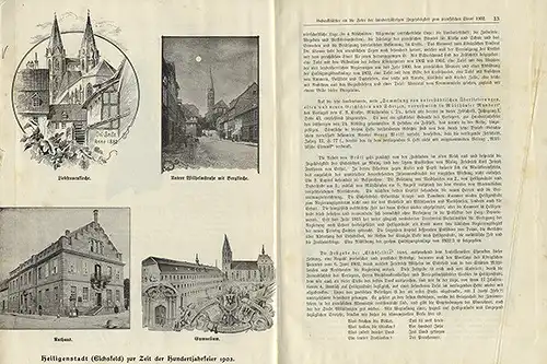 Thüringen Mühlhausen Mittelalter Stadt Geschichte Jahrbuch 1901